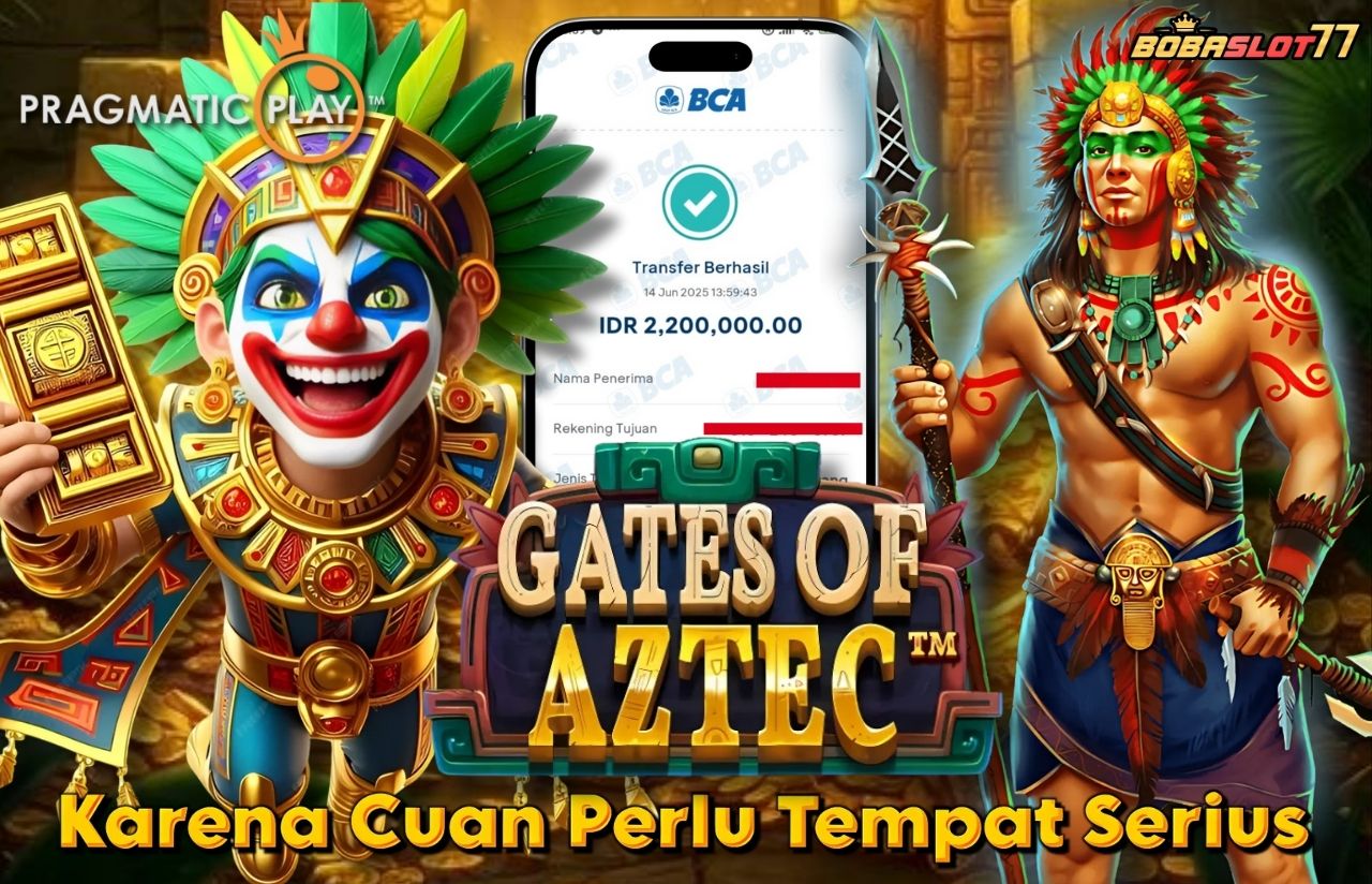 Selamat kepada user id : sa****23 Wede Rp 2.200.000 di Game GATES OF AZTEC PRAGMATIC PLAY Cair Gk Sampe 1 Menit! Menang Mudah di Bobaslot77